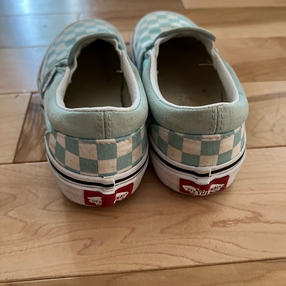 Vans checkerboard classic slip ons kids 12 - Picture 2 of 7